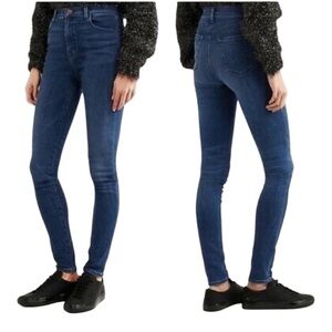 J Brand Carolina Super HighRise Skinny Jeans In Swift Wash Size 28